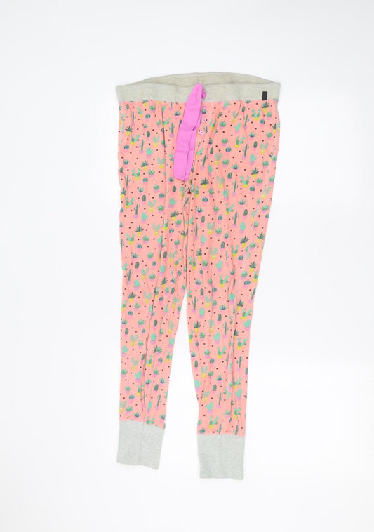 Primark Womens Pink   Trousers  Size M L25 in
