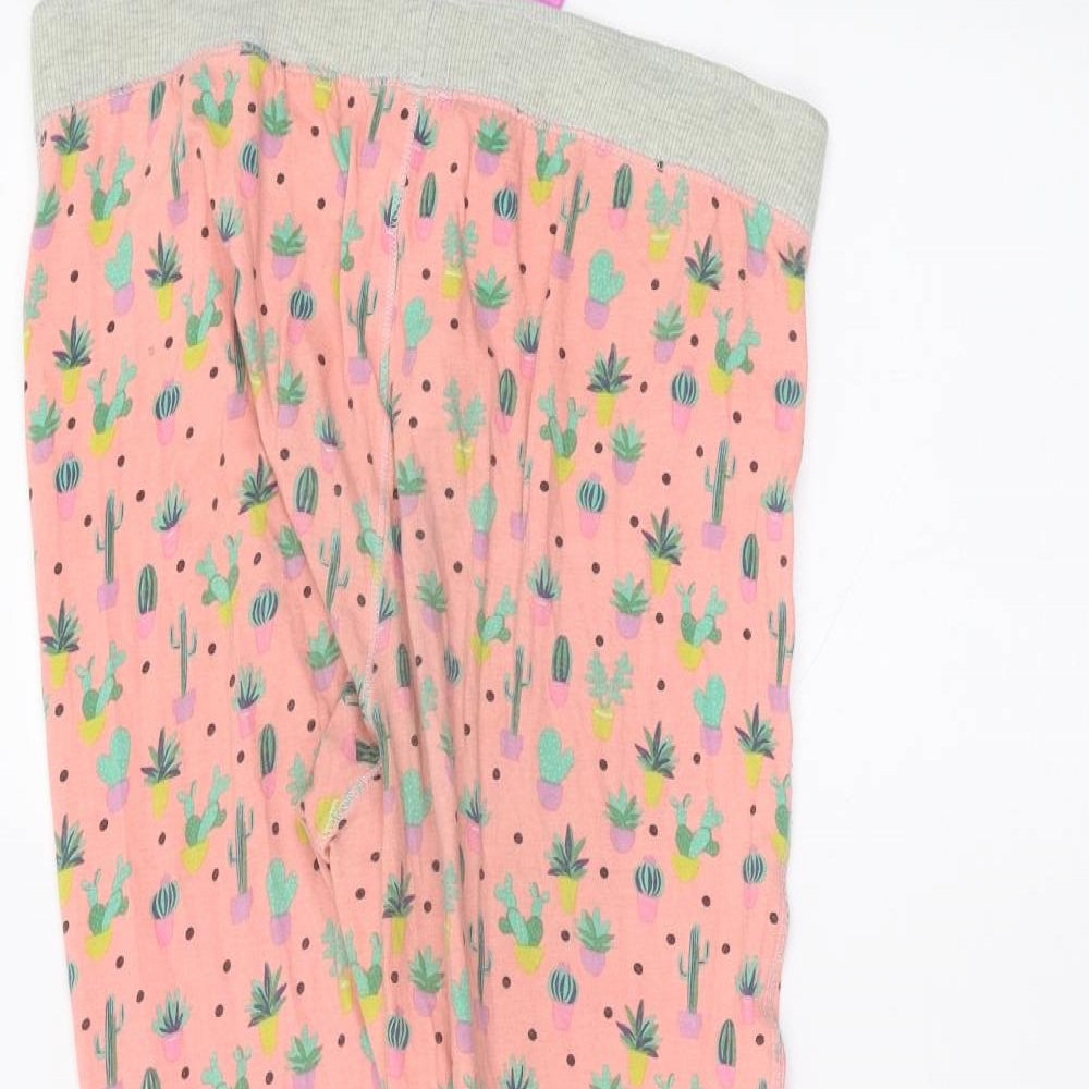 Womens UK Size M Primark Regular Fit  Pink Trousers