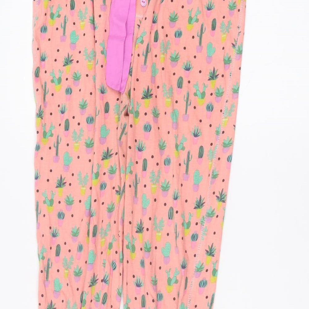 Womens UK Size M Primark Regular Fit  Pink Trousers