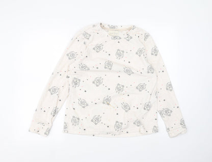 Womens UK Size 8 M&Co Beige Pullover Jumper