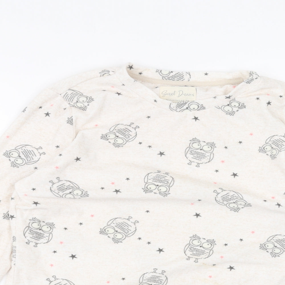 Womens UK Size 8 M&Co Beige Pullover Jumper