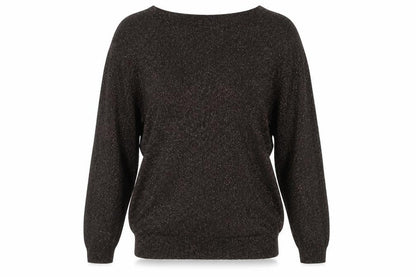 Womens UK Size 8 Warehouse Black Basic T-Shirt