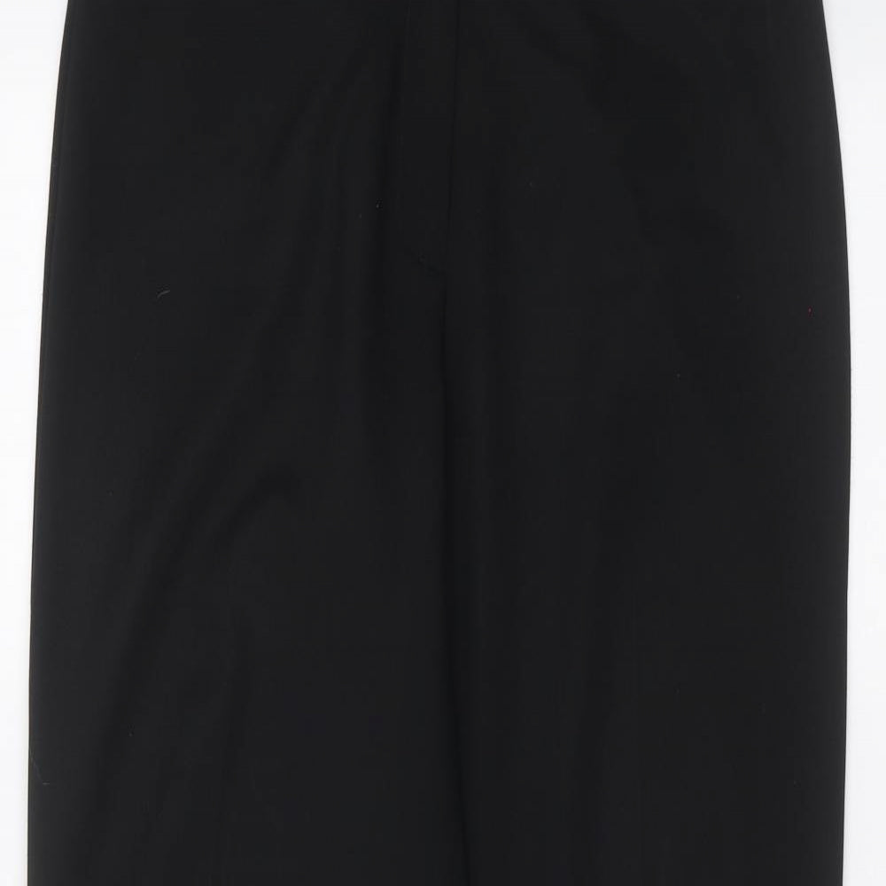Womens UK Size 36 in Marks and Spencer Regular Fit  Black Trousers