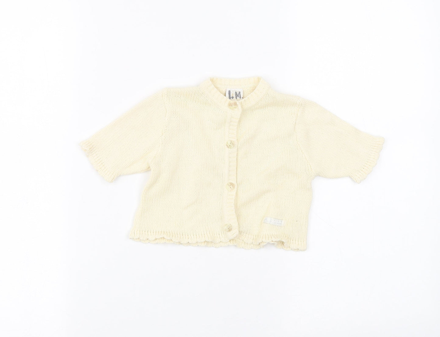 Bebe bushh Baby Beige   Cardigan Jumper Size 0-3 Months