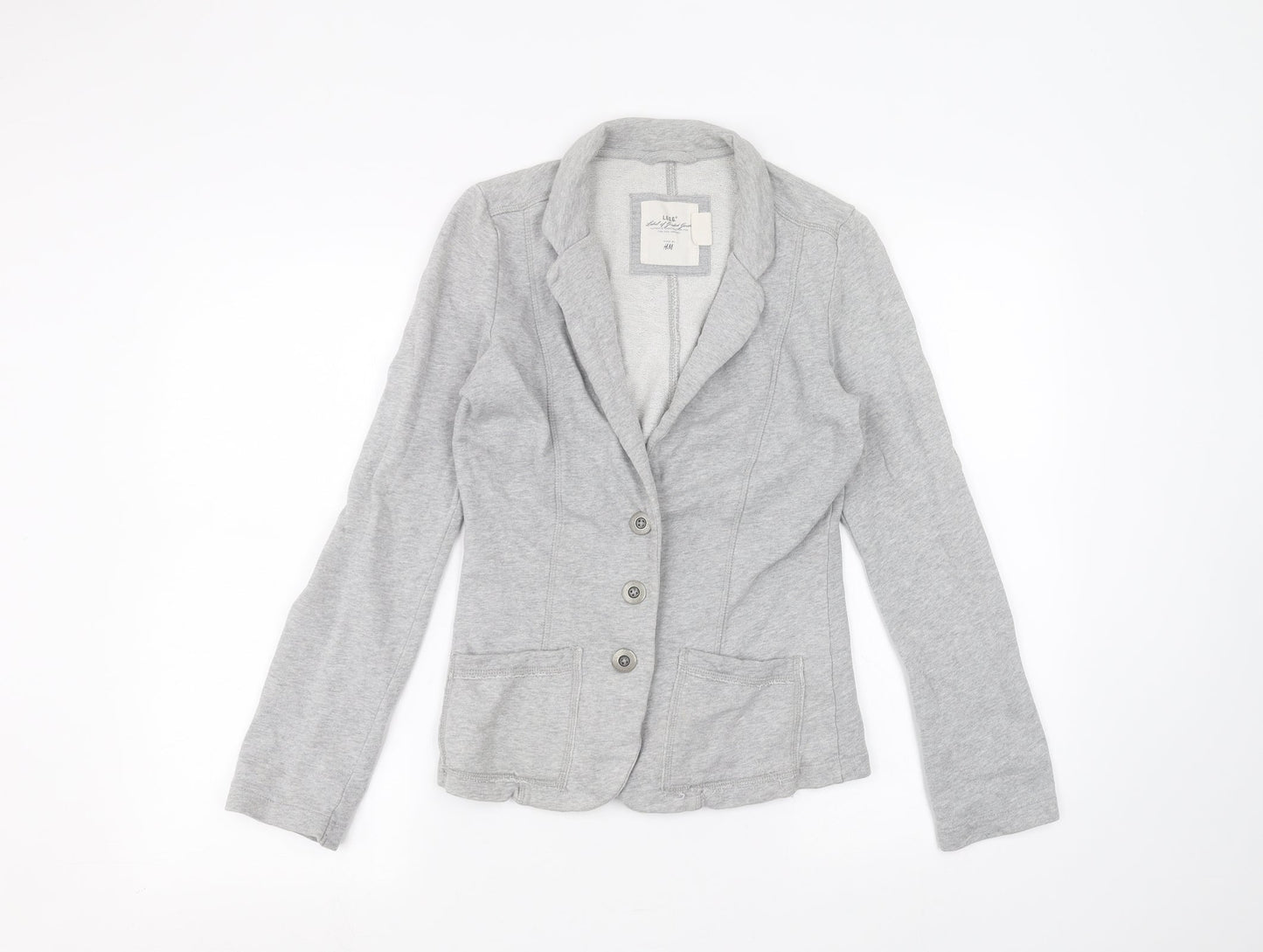 Womens UK Size S H&M Grey Jacket