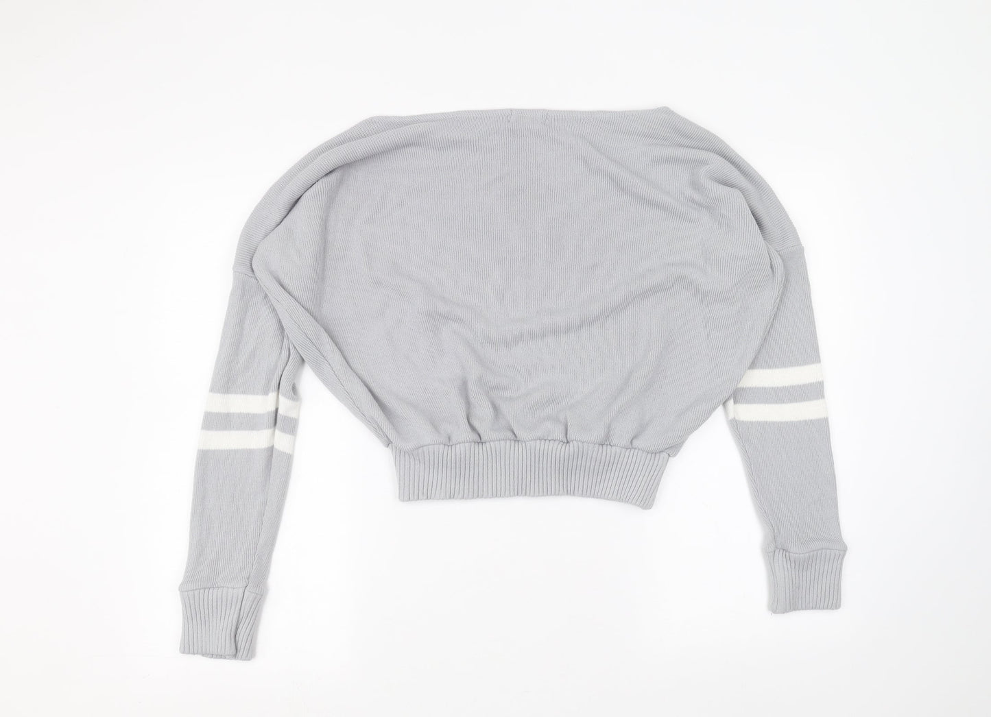 Boohoo Womens Blue   Pullover Jumper Size L