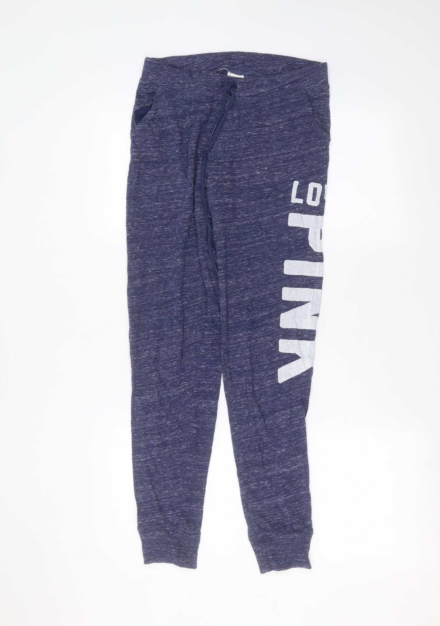 PINK Womens Blue   Trousers  Size XS L26 in