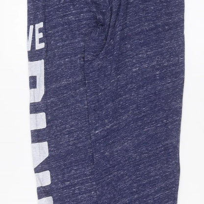 PINK Womens Blue   Trousers  Size XS L26 in