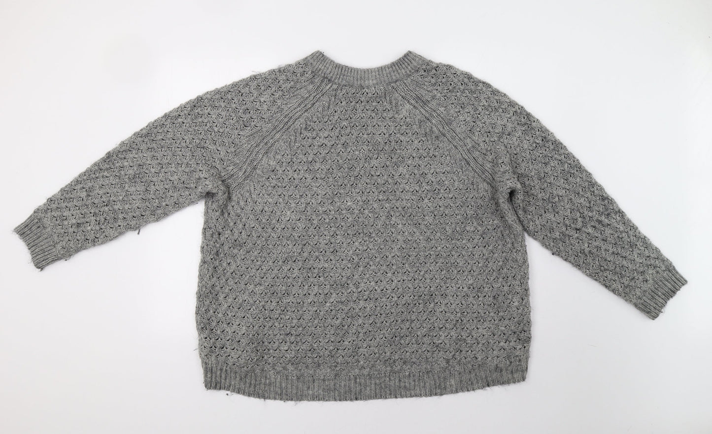 Womens UK Size M H&M Grey Pullover Jumper