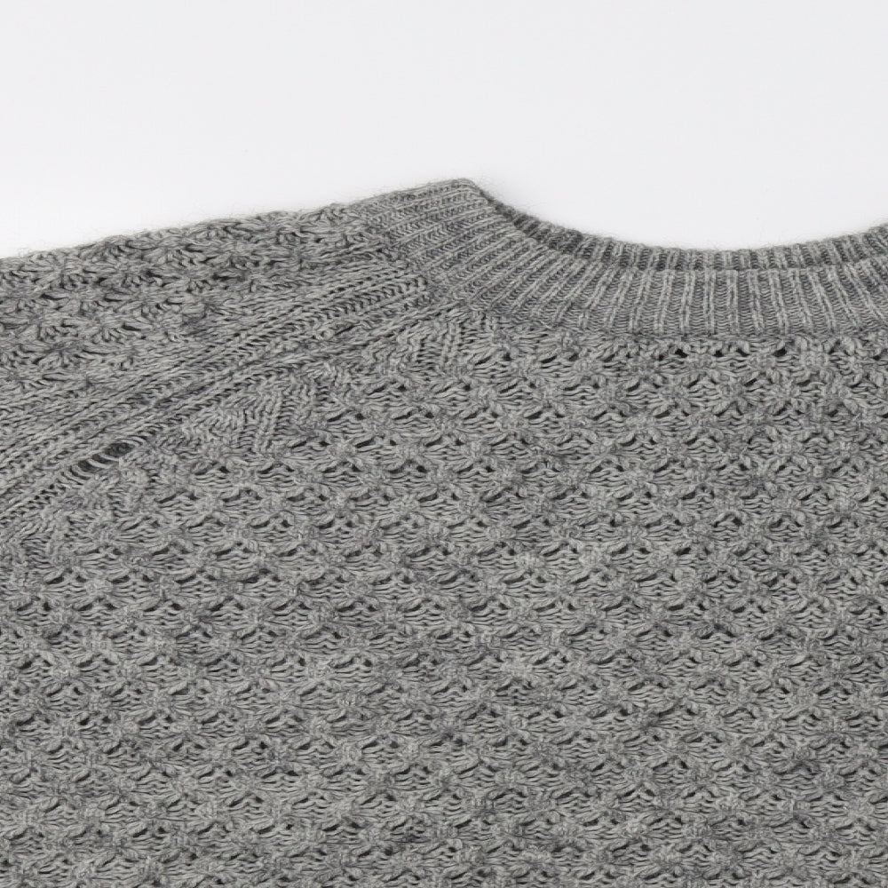 Womens UK Size M H&M Grey Pullover Jumper