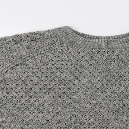 Womens UK Size M H&M Grey Pullover Jumper