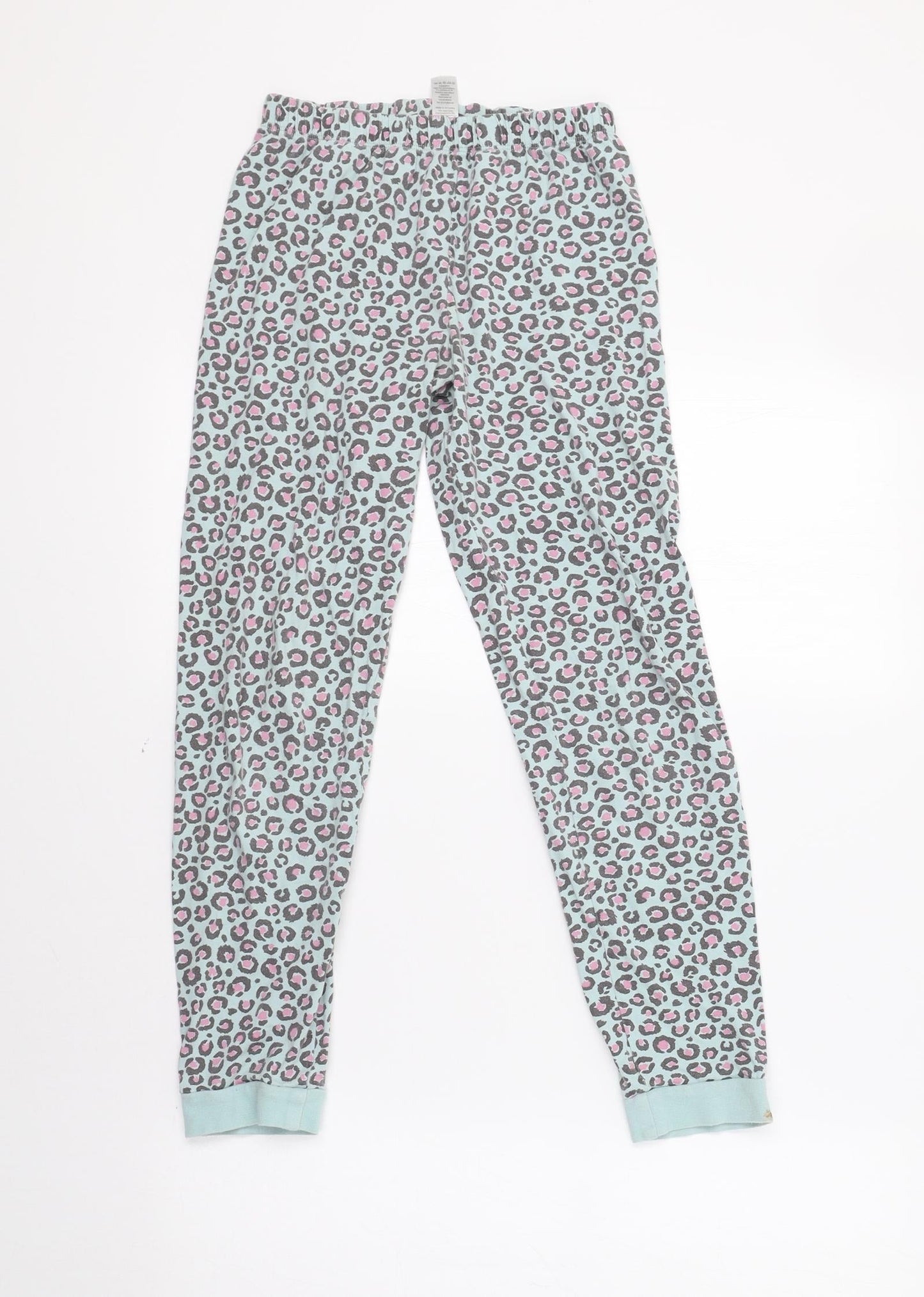 Nutmeg Girls Green Animal Print   Pyjama Pants Size 10-11 Years