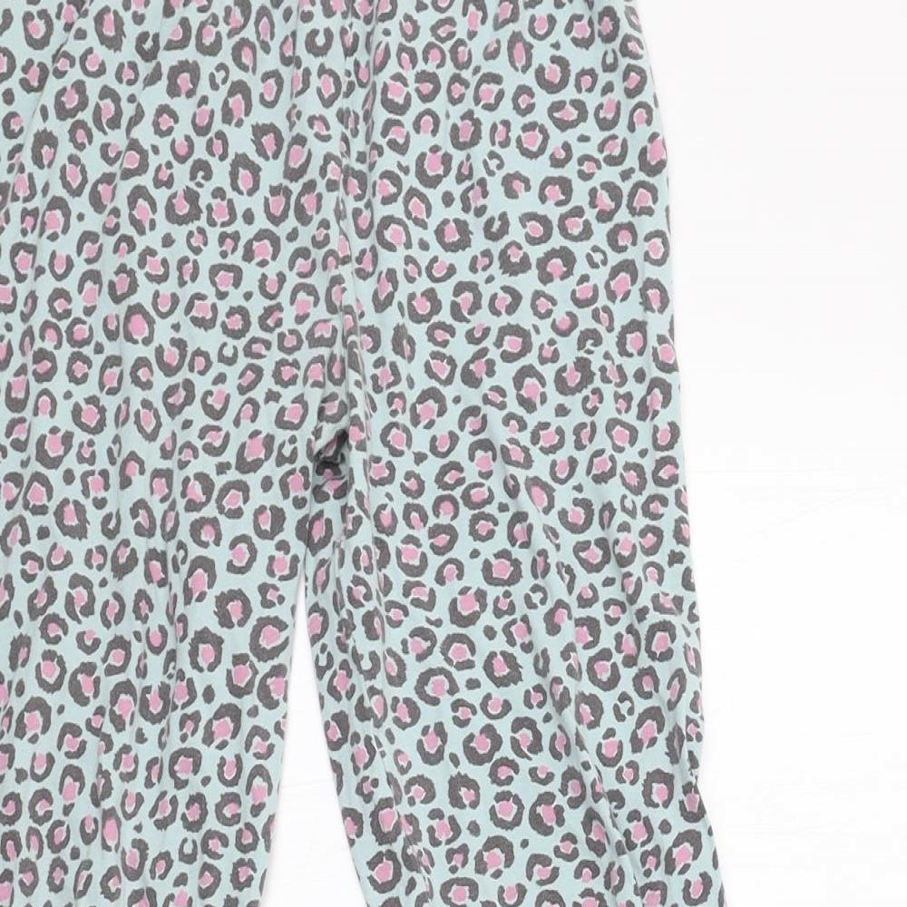 Nutmeg Girls Green Animal Print   Pyjama Pants Size 10-11 Years