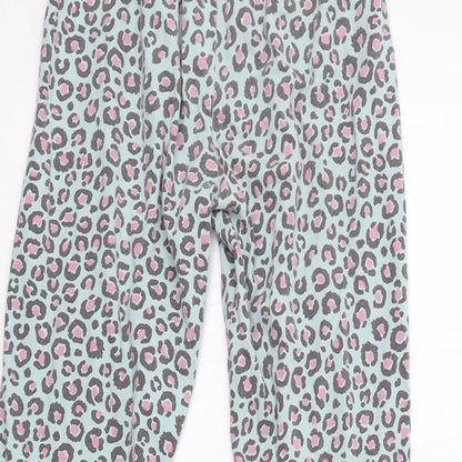 Nutmeg Girls Green Animal Print   Pyjama Pants Size 10-11 Years