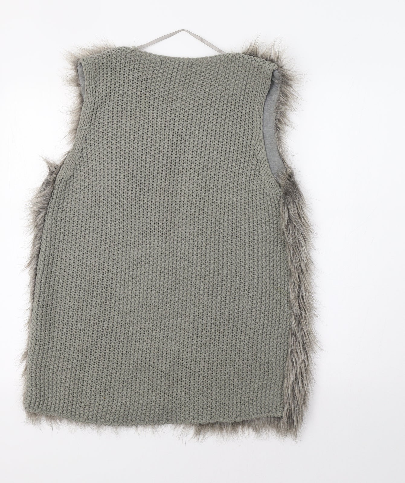 Primark Womens Grey   Gilet Waistcoat Size S