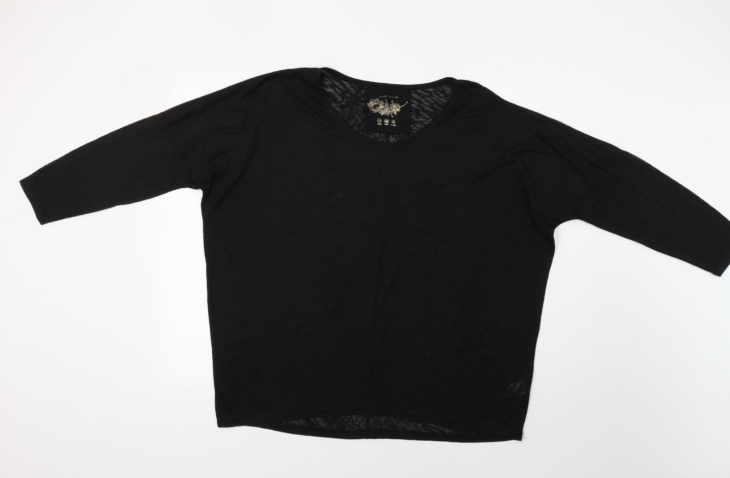 Primark Womens Black   Basic Blouse Size 14