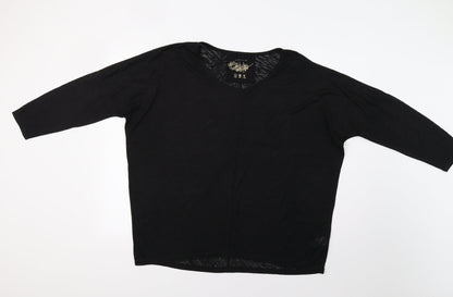 Primark Womens Black   Basic Blouse Size 14