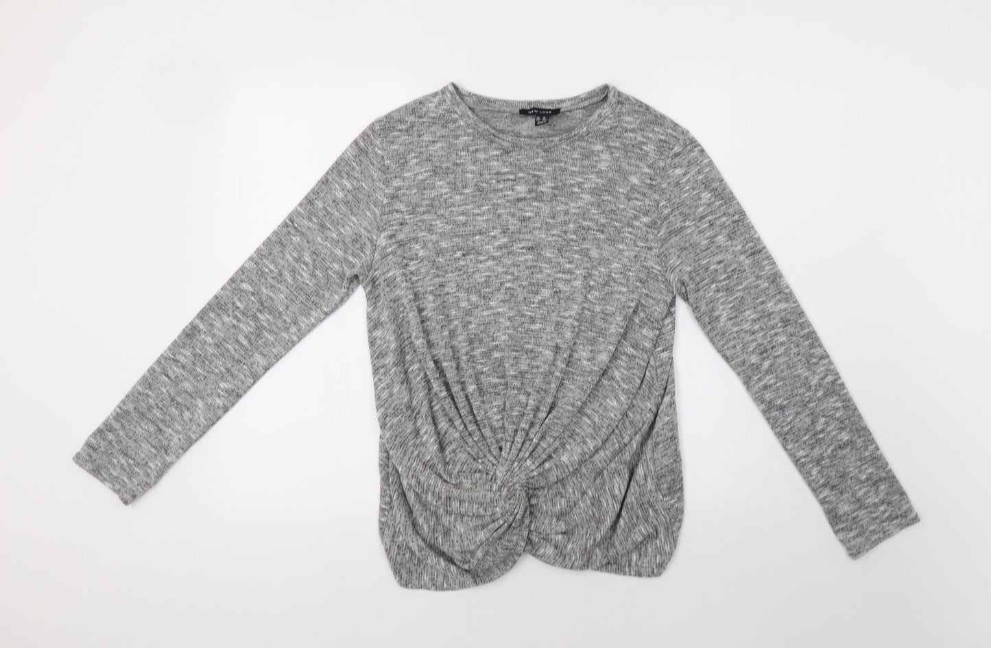 Womens UK Size 14 New Look Grey Pullover Jumper