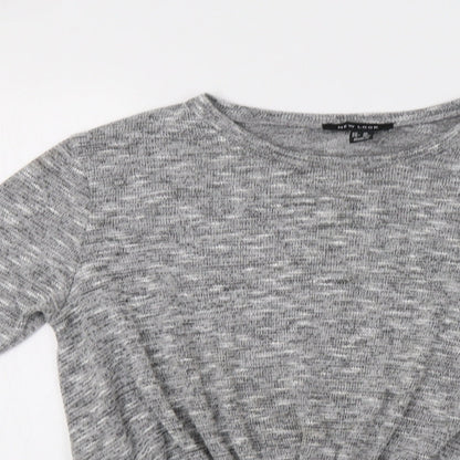 Womens UK Size 14 New Look Grey Pullover Jumper