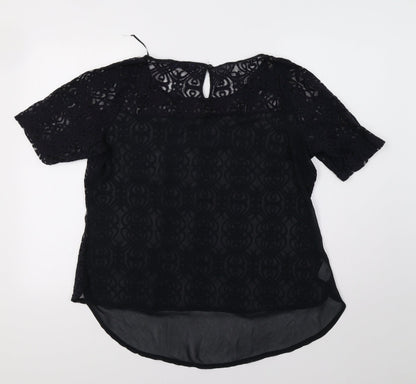 Womens UK Size L NEXT Blue Basic Blouse