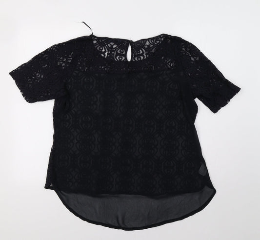 Womens UK Size L NEXT Blue Basic Blouse