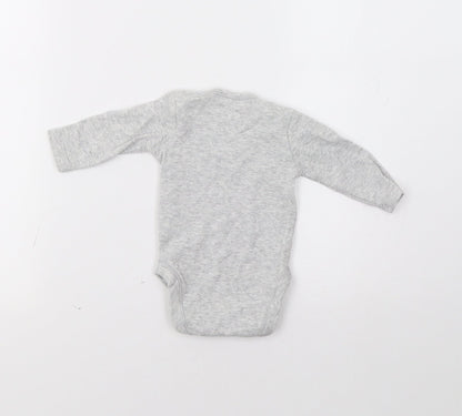 George Baby Grey   Romper One-Piece Size 0-3 Months  - Batman