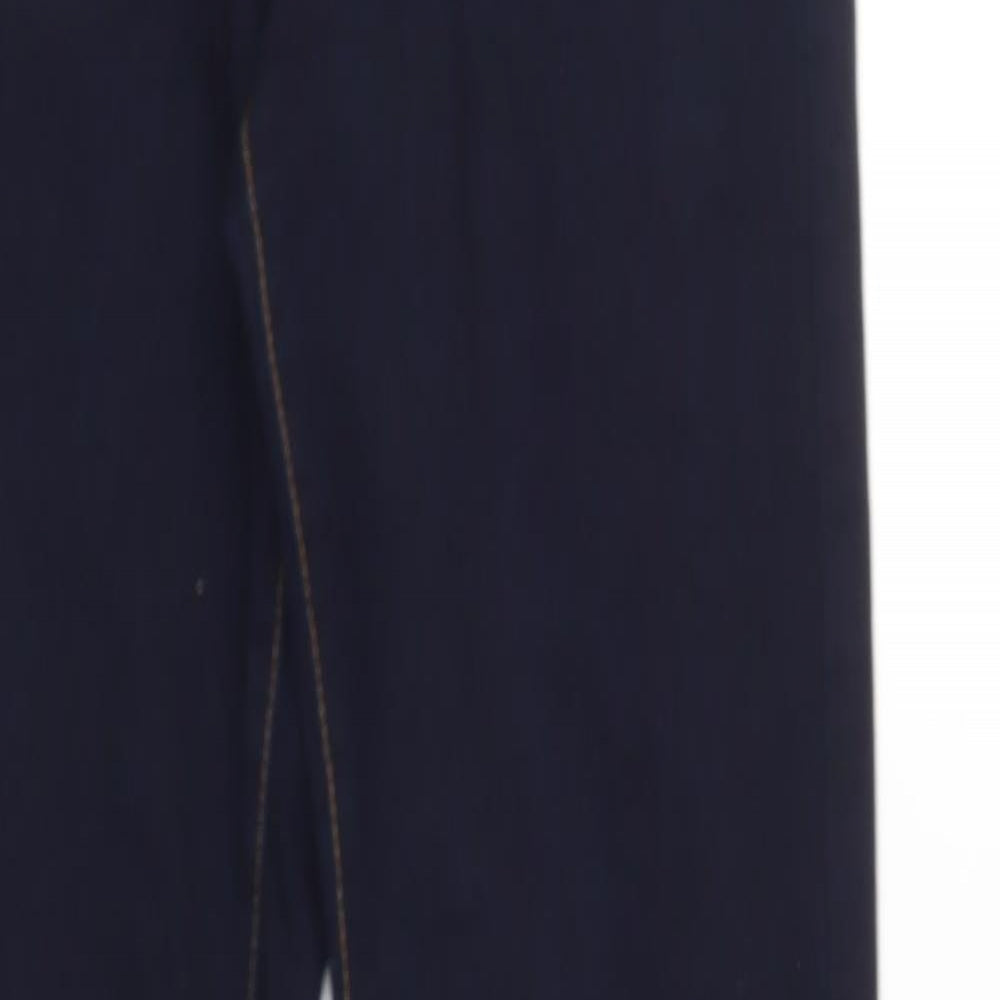 Denim & Co. Womens Blue  Denim Tapered Jeans Size 10 L30 in