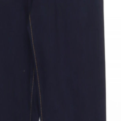 Denim & Co. Womens Blue  Denim Tapered Jeans Size 10 L30 in