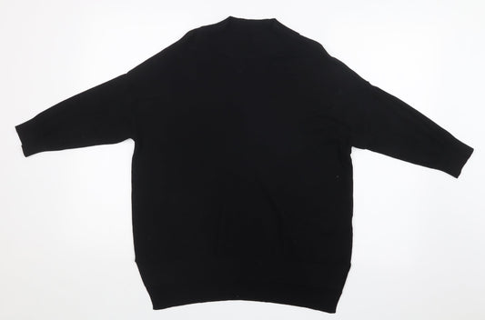 F&F Womens Black   Pullover Jumper Size 14
