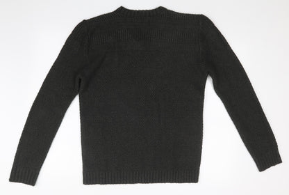 River Island Mens Green   Pullover Jumper Size M