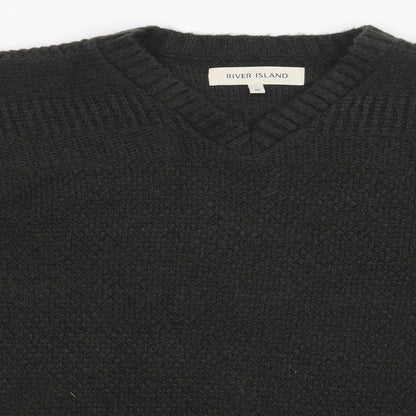 River Island Mens Green   Pullover Jumper Size M