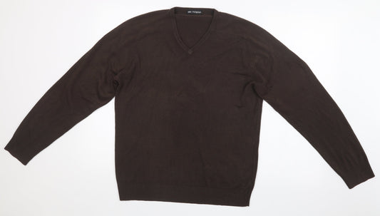 M&S Mens Brown   Pullover Jumper Size M