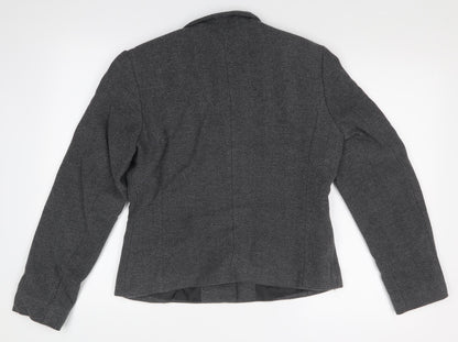 Back view of Apart women’s grey jacket, size UK 14