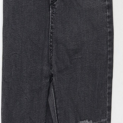 Womens UK Size 26 Preworn Regular Fit Skinny Grey Jeans