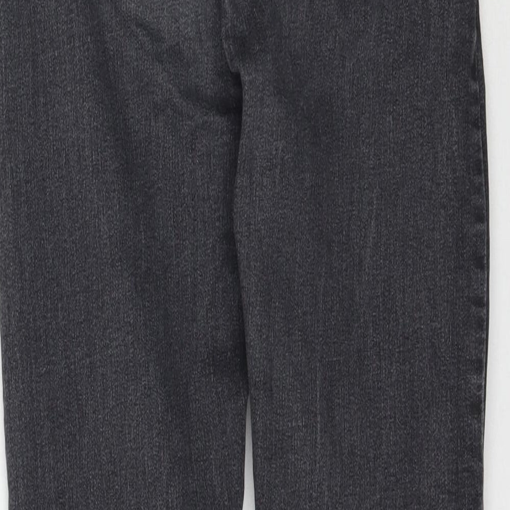 Womens UK Size 26 Preworn Regular Fit Skinny Grey Jeans