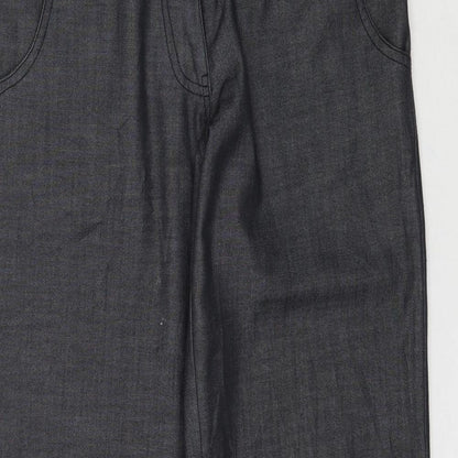 Womens UK Size 32 Preworn Regular Fit  Grey Trousers