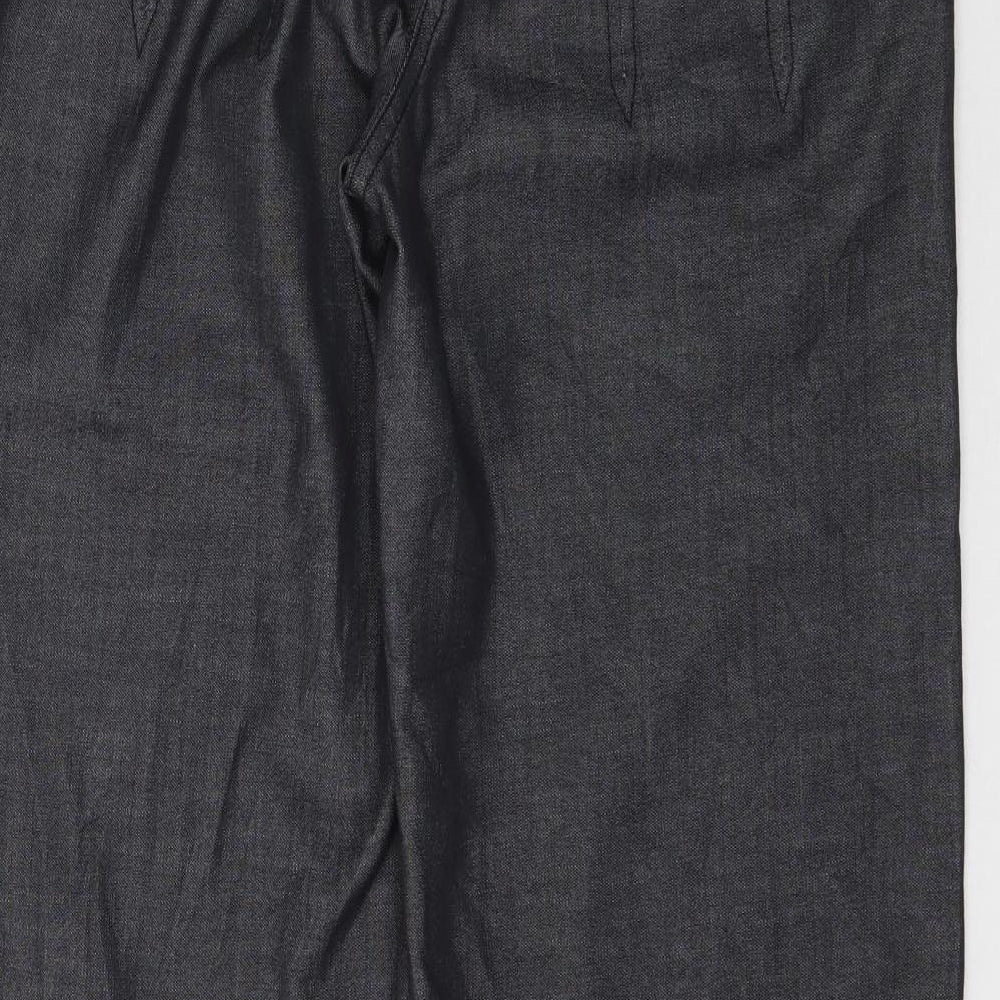 Womens UK Size 32 Preworn Regular Fit  Grey Trousers
