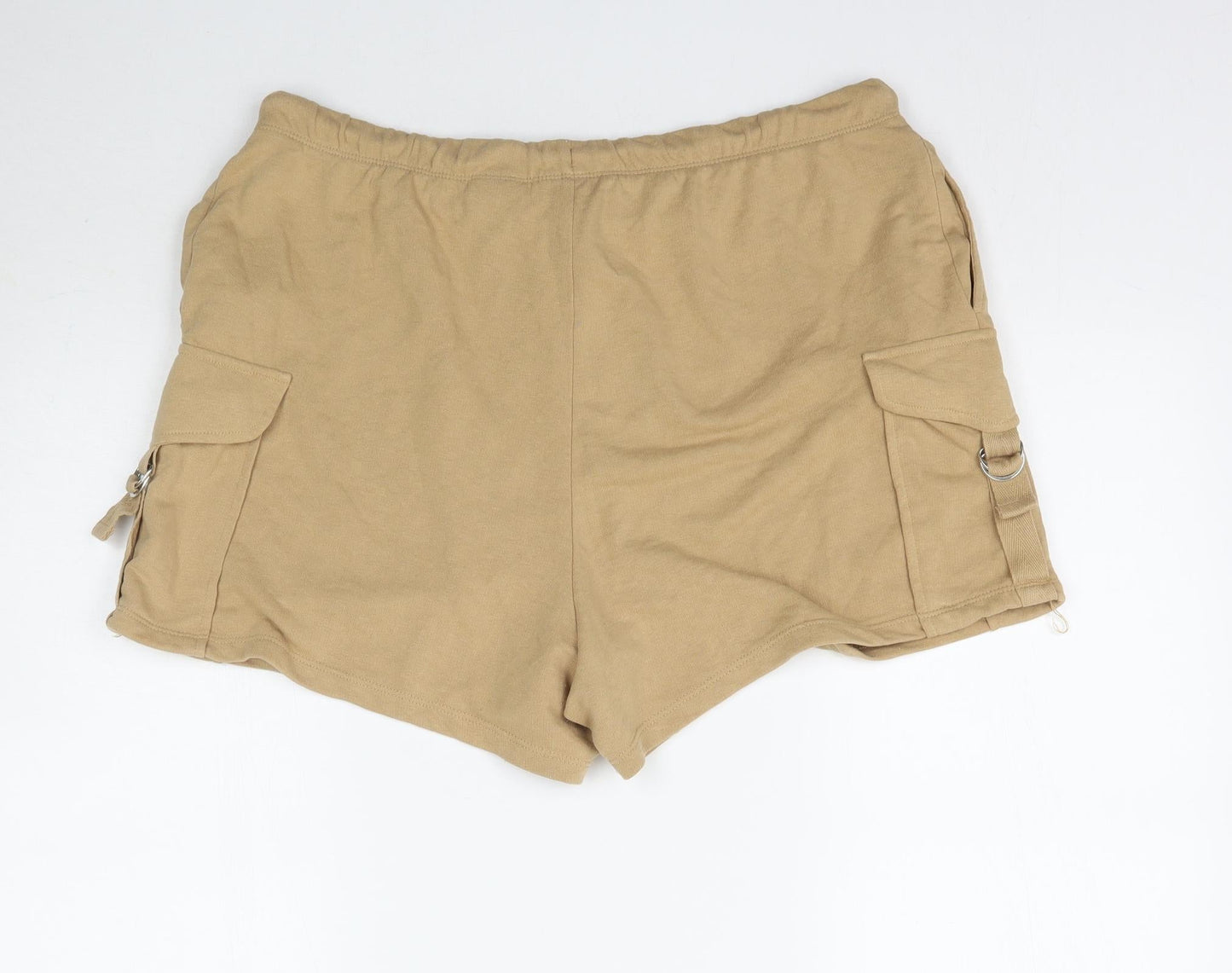 H&M Womens Beige   Sweat Shorts Size L