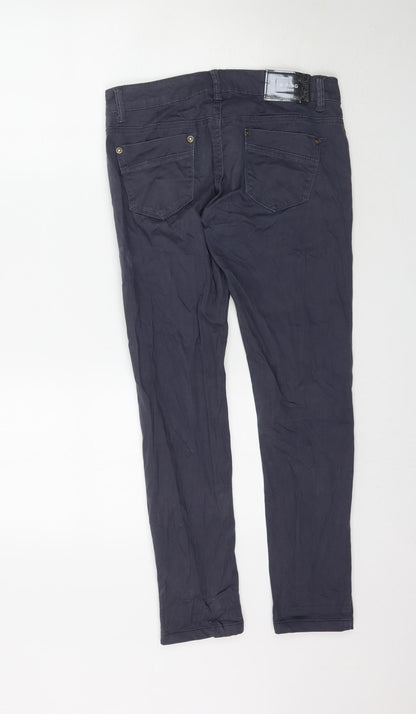 R-Ping Womens Grey  Denim Skinny Jeans Size 29 L29 in