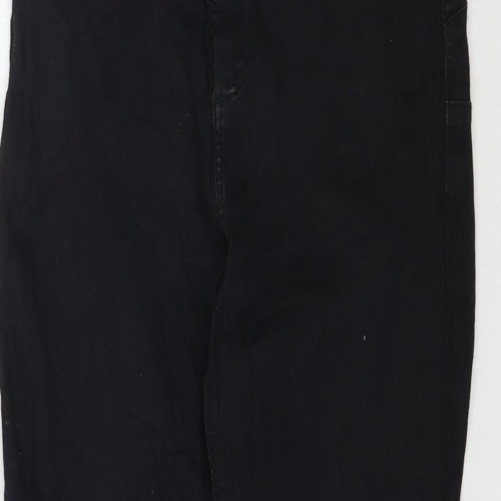 Womens UK Size 12 TALLY WEiJL Regular Fit Skinny Black Jeans