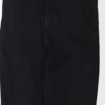 Womens UK Size 12 TALLY WEiJL Regular Fit Skinny Black Jeans
