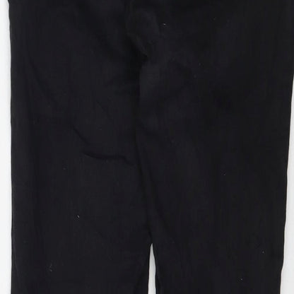 Womens UK Size 12 TALLY WEiJL Regular Fit Skinny Black Jeans