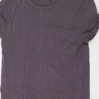 H&M Womens Purple   T-Shirt Dress  Size 8  - Short Dress / Long top
