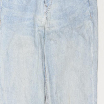 Womens UK Size 8 H&M Regular Fit Skinny Blue Jeans