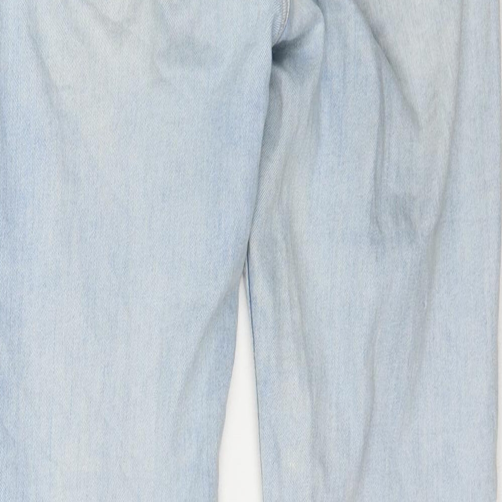 Womens UK Size 8 H&M Regular Fit Skinny Blue Jeans