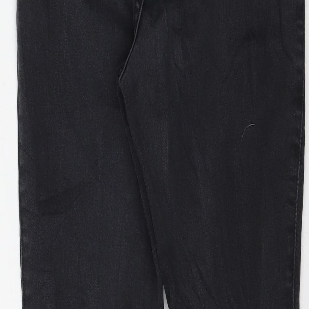 Hollister Womens Black  Denim Skinny Jeans Size 25 in L26 in