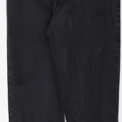 Hollister Womens Black  Denim Skinny Jeans Size 25 in L26 in