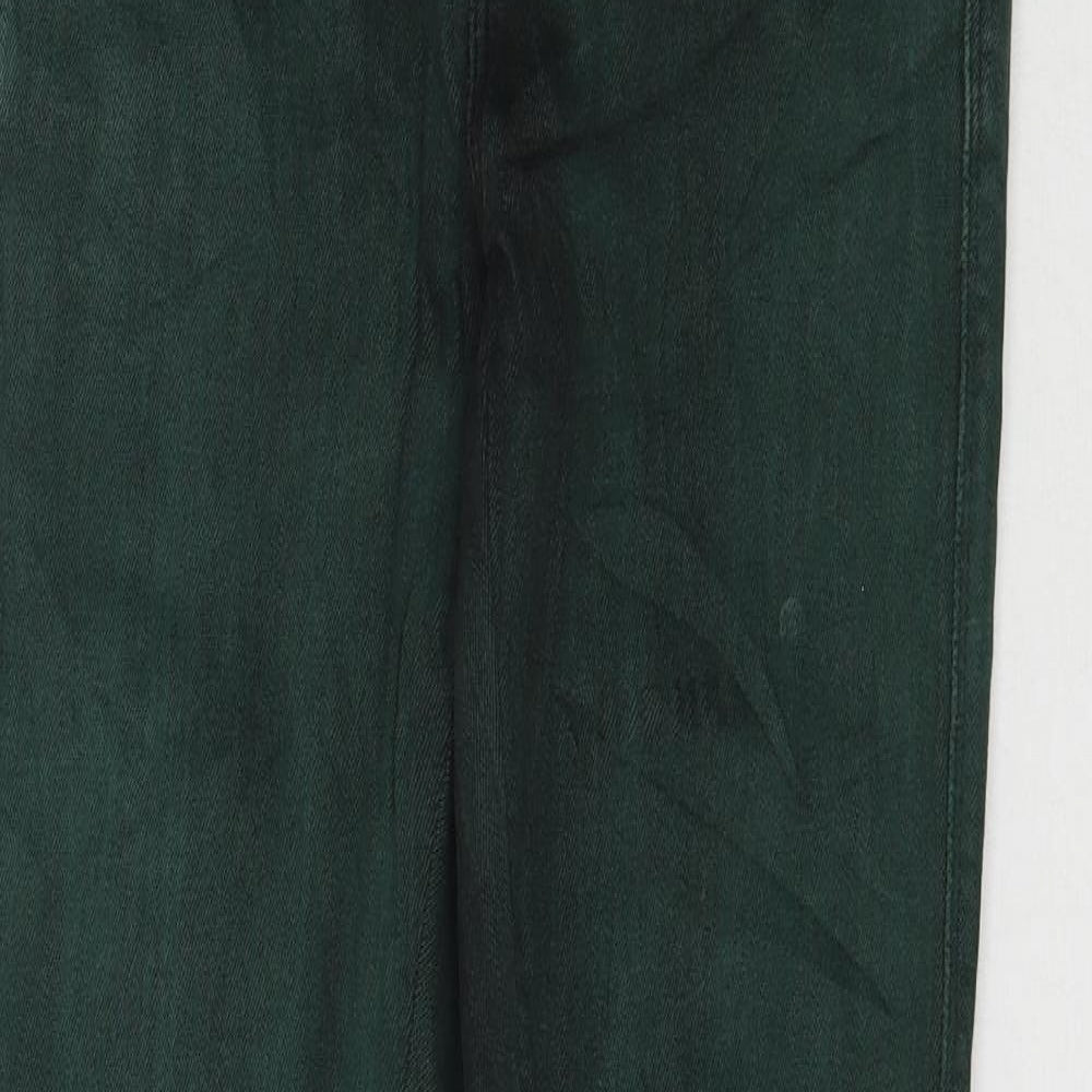 Only Womens Green  Denim Skinny Jeans Size 8 L32 in