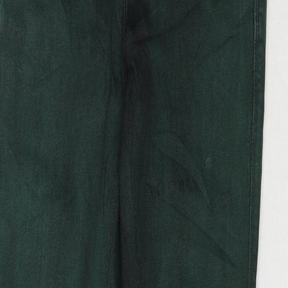 Only Womens Green  Denim Skinny Jeans Size 8 L32 in