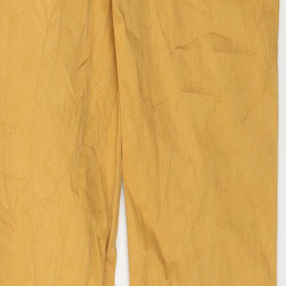 Carg Jeans Womens Yellow  Denim Skinny Jeans Size 30 in L32 in - Mustard